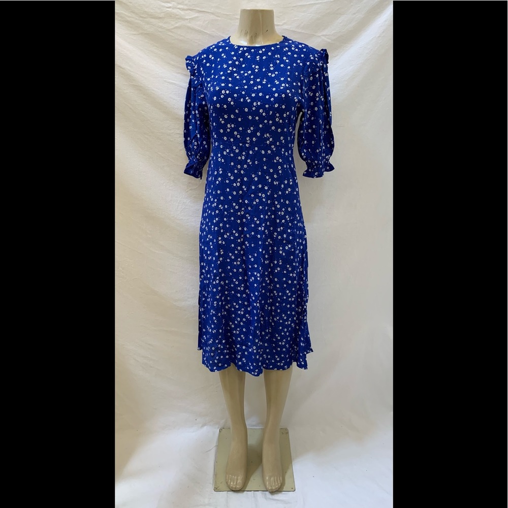NWT Faithful The Brand Sz 4 Jean Marie Midi Dress